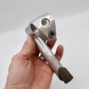Vintage, Retro, Unbranded Drilled Alloy, 1" Road Bike Quill Stem, 25.4mm, 75mm - Picture 1 of 17