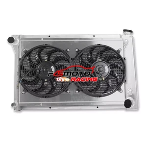 Radiator+Shroud+Fans For 1967-1972 Chevy C/K C10 C20 C30 Pickup Truck Blazer - Picture 1 of 9