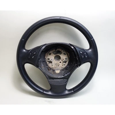 BMW E90 E91 2006-2012 serie 3 4 puertas volante de cuero estándar de fábrica OEM Foto 1 de 4