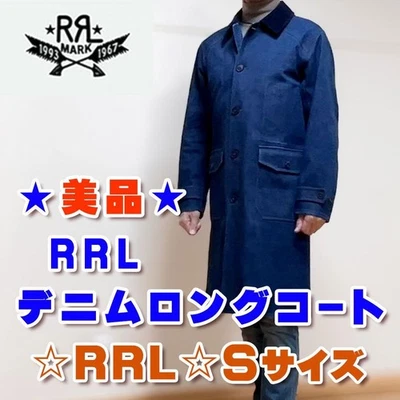 Double RL Benson Coat Denim Jacket Blue S Japan Made Cotton Linen Waterproof - Image 1 of 4