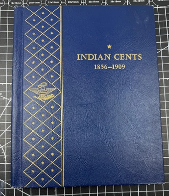 Whitman Indian Head Cent Album w/ 27 Coins Includes 1859, 1862, 1863, 1864, - Image 1 of 4