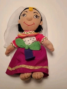 Disney Disneyland It’s a Small World India Girl Bean Bag Plush Doll 8” - Picture 1 of 6
