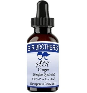 Aceite esencial oficial de zingiber 100 % puro y natural de jengibre S.R Brothers - Imagen 1 de 30