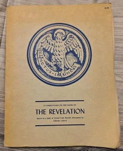 Commentary On The Book Of The Revelation 1969 - Edgar Cayce Psychic + A Course - Picture 1 of 9