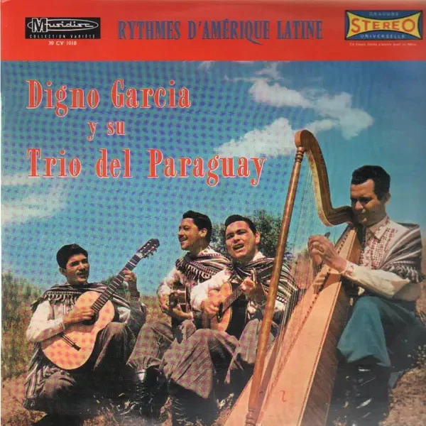 LP Digno Garcia y su Trio del Paraquay rythmes DAmerique Latine Musidisc - Bild 1 von 1