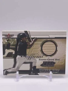 Moisés Alou 2001 Fleer Juego Usado Bat Relic Feel The Game Houston Astros - Imagen 1 de 2
