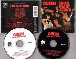 Queen 2 CDs SHEER HEART ATTACK 2011 Deluxe Edition Album + Bonus EP never played - Bild 1 von 1