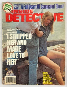 Inside Detective Magazine, February 1980, Vintage True Crime Stories, Pulp - Picture 1 of 4