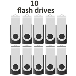 Wholesale/Bulk - 1 / 10 Pack USB Flash Disk Memory U Sticks Thumb Pen Drive LOT - Photo 1/14