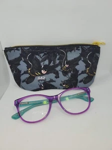 Spectacle sunglasses case Handmade batman print fabric - Picture 1 of 3