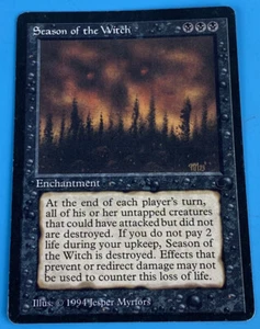 MTG Magic The Gathering Season of the Witch The Dark LP Light Play VF Very Fine - Picture 1 of 2