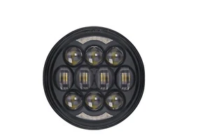 80W 5.75 inch Round LED Headlight for Harley Motorcycle - Picture 1 of 11