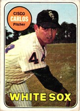 1969 Topps Set Break #54 Cisco Carlos Low Grade - Free shipping