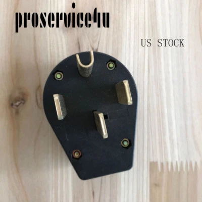 NEMA 14-50P 50A 125/250V Straight Blade Angle Plug US Four Holes Plug - Image 1 of 4