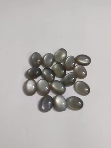 Grey Moonstone Oval Cabochon 12x16mm – AAA Grade Natural Gem for Jewelry - Picture 1 of 4