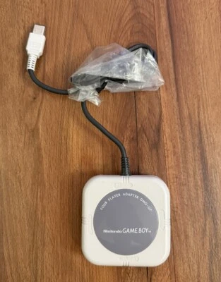 Official OEM Nintendo Game Boy Original Four Player Adapter Link Cable DMG-07 - Image 1 of 4