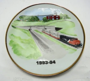 Plate Commemorating Opening of Canadian National Railroad St. Clair Tunnel NICE - Picture 1 of 2