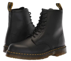Berretto Dr. Martens Uomo 1460 Sr St Industrial Full Grain Lavoro Acciaio 13 Nero Nuovo con scatola - Foto 1 di 6