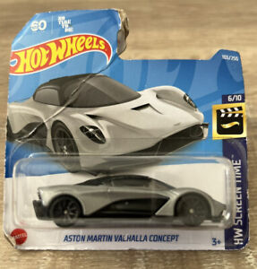 Hot Wheels 2022 007 Aston Martin Valhalla Concept No Time To Die 1:64 James Bond