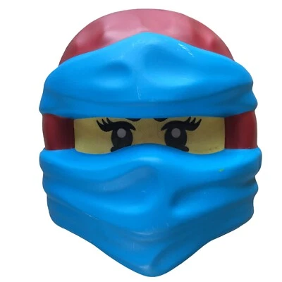 Lego Ninago 2016 Disfraz Halloween Azul Disfraz Máscara Foto 1 de 4