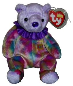 Ty Beanie Bebé FEBRERO el Oso de Cumpleaños 7.5" NUEVO MWMT Peluche Juguete - Imagen 1 de 7