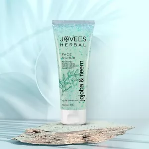 Jovees Jojoba & Neem Face Scrub 100g removes excessive oil and suppleness - Picture 1 of 3