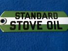 Standard Stove Oil Tag Porcelain.Sign Gas Pump