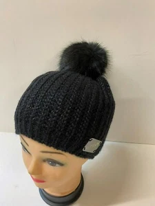 Original Norton Damen Bommelmütze, Pompon Mütze, Wintermütze 7417K schwarz (1) - Bild 1 von 2