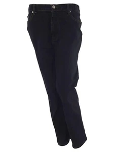 Max&Liu Jeans Da Donna Blu Taglia M Bootcut Flare In Cotone Denim A Vita Media - Imagen 1 de 5