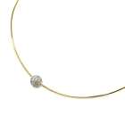 Star Jewelry Diamond 0.60ct Necklace 18K YG 750 Pt 90229680