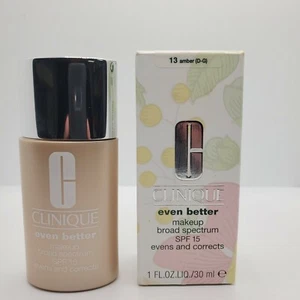 CLINIQUE Even Better Makeup Broad Spectrum SPF 15 (13 Amber D-G) 6MNY-13 - Picture 1 of 6