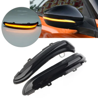 Luz intermitente dinámica del espejo retrovisor LED fluido para Peugeot 208 2008 Foto 1 de 4