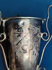 Antique 1906 Sterling Silver Chi Phi Fraternity Tiny Prom Trophy