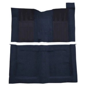 Carpet for 1969 Ford Torino GT 2DR Hardtop 4spd w/2 Dark Blue Inserts Loop - Picture 1 of 26