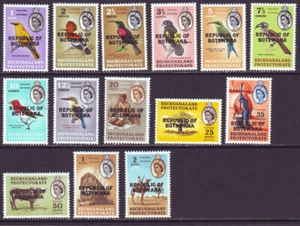Juego Bechuanaland Botswana 1966 SC 5-18 MNH - Imagen 1 de 2