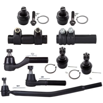 Kit de suspensión de barras de amarre de rótulas delanteras de 9 piezas para Ford E350 Super Duty 1999-05 Foto 1 de 4