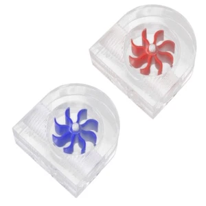 PM2A Water Flow Meter for PC Cooling Easy Installation Half-Circled Flowmeter - Photo 1/10