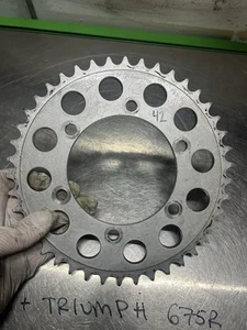 2013+ 13-17 Triumph 675 Daytona 675r Thrust 42T Sprocket 520 - Picture 1 of 5