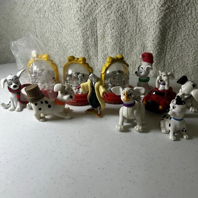 Lote De 11 Juguetes Vintage Disney 101 Dálmatas PVC, CERÁMICA, McDonald’s Happy food Foto 1 de 2