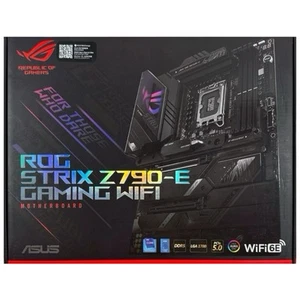ASUS ROG STRIX Z790-E GAMING WIFI 6E LGA 1700 ATX DDR5 M.2 MOTHERBOARD (READ) - Afbeelding 1 van 11