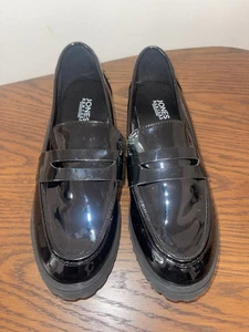 Mocasines Jones New York Signature para mujer 8,5 charol negro centavo - Imagen 1 de 8
