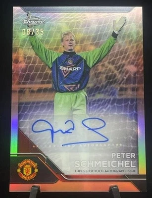 2024-25 Topps Cromo Manchester United Cromo Coche /35 Peter Schmeichel Foto 1 de 2