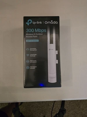 TP-Link EAP110-Outdoor V3 | Omada N300 Wireless Outdoor Access Point | WiFi - Image 1 of 2