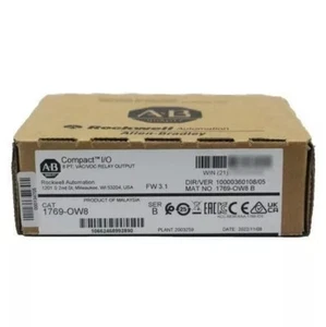 New Factory Sealed Allen-Bradley 1769-OW8 CompactLogix 8 Pt D/O Relay Module - Picture 1 of 4