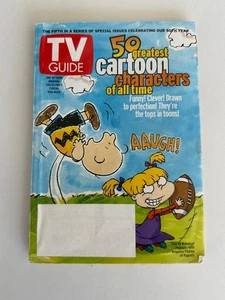 TV Guide 50 Greatest Cartoon Characters Of All Time August 3rd 2002 - Picture 1 of 4