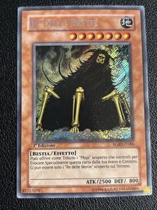 1x YuGiOh King of the Beasts RGBT-EN086 Italian IT086 Secret Rare 1st Edition HP - Picture 1 of 11