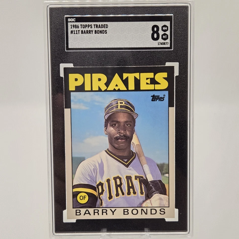 1986 Topps Traded - Barry Bonds 11t - Imagem 1 de 4