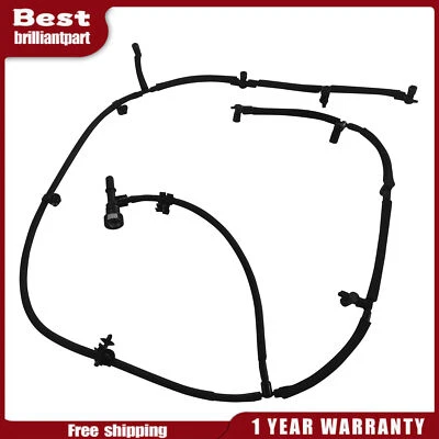 Kit de linha de retorno injetor de combustível compatível com 2011-2016 Ford F-250 F-350 F-450 Super Duty - Imagem 1 de 4