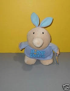 Chubby Ziggy Happy Easter Bunny 2003 personaje de peluche de Kellytoys - Imagen 1 de 1
