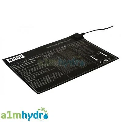 RootIt Heat Propagation Mat Root!T Small Medium Large Thermostat Hydroponics - Image 1 of 4